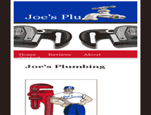 Tablet Screenshot of joesplumbing.us